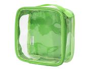 Bolsa de higiene de viagem EZpacking Clear aprovada pela TSA 3-1-1 verde