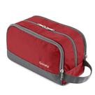 Bolsa de higiene de viagem Gonex Nylon Dopp Kit Shaving Red