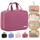 Bolsa de higiene de viagem HOTOR com gancho suspenso impermeável grande Bolsa de higiene de viagem HOTOR com gancho suspenso impermeável grande