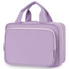 Bolsa de higiene de viagem Narwey Large Hanging Makeup Purple Bolsa de higiene de viagem Narwey Large Hanging Makeup Purple