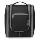 Bolsa de higiene de viagem suspensa Narwey Cosmetic Organizer preta