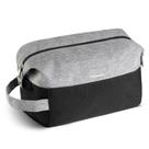 Bolsa de higiene de viagem Vorspack para homens, resistente à água, preta Bolsa de higiene de viagem Vorspack para homens, resistente à água, preta