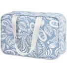 Bolsa de higiene Narwey, tamanho completo, impermeável para mulheres, azul