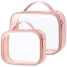 Bolsa de higiene PACKISM TSA aprovada com abertura de 180 rosa rosa
