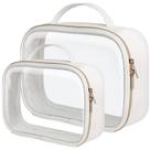 Bolsa de higiene PACKISM TSA aprovada por Glitter texturizada transparente