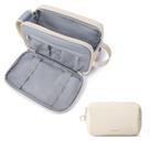 Bolsa de higiene pessoal BAGSMART para homens, organizador de viagens, kit Dopp Beige Bolsa de higiene pessoal BAGSMART para homens, organizador de viagens, kit Dopp Beige