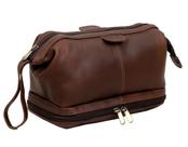 Bolsa de higiene pessoal cuero Genuine Buffalo Leather Travel Dopp Kit Bolsa de higiene pessoal cuero Genuine Buffalo Leather Travel Dopp Kit