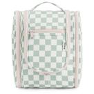 Bolsa de higiene pessoal de viagem Narwey Small Checkered para mulheres