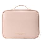 Bolsa de higiene pessoal de viagem RIGHT AWAY impermeável em couro PU rosa Bolsa de higiene pessoal de viagem RIGHT AWAY impermeável em couro PU rosa