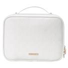 Bolsa de higiene pessoal de viagem RIGHT AWAY impermeável para mulheres, branca