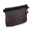Bolsa de higiene pessoal GOX Small Dopp Kit impermeável em nylon cinza