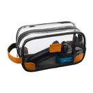 Bolsa de higiene pessoal Lermende Clear para homens que viajam preta Bolsa de higiene pessoal Lermende Clear para homens que viajam preta