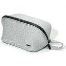 Bolsa de higiene pessoal LINE+ARC de neoprene lavável à máquina (granito)