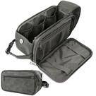 Bolsa de higiene pessoal PAVILIA Travel Essentials Shaving Dopp Kit Masculina Bolsa de higiene pessoal PAVILIA Travel Essentials Shaving Dopp Kit Masculina