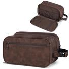 Bolsa de higiene pessoal PAVILIA Travel, resistente à água, kit Dopp para homens