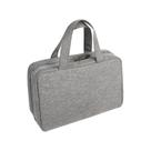 Bolsa de Higiene Pessoal Portátil, Bolsa de Armazenamento de Produtos de Higiene Pessoal de Viagem, Kit de Separação Seca e Molhada com Gancho Bolsa de Barbear
