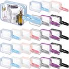 Bolsa de higiene Silkfly Clear PVC para cosméticos de viagem com alça Bolsa de higiene Silkfly Clear PVC para cosméticos de viagem com alça