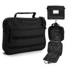 Bolsa de higiene SUNRISING Tactical Hanging Travel Dopp Kit preta Bolsa de higiene SUNRISING Tactical Hanging Travel Dopp Kit preta
