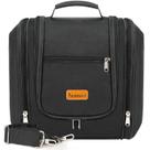 Bolsa de higiene suspensa de viagem COOSKY para mulheres e homens preta