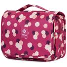 Bolsa de higiene suspensa Narwey Travel Makeup Organizer Red