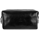 Bolsa de higiene Time Resistance Leather Dopp Kit preta Bolsa de higiene Time Resistance Leather Dopp Kit preta