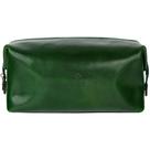 Bolsa de higiene Time Resistance Leather Dopp Kit verde Bolsa de higiene Time Resistance Leather Dopp Kit verde