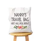 Bolsa de higiene WCGXKO Nanny's Travel Tote para presente de Dia das Mães