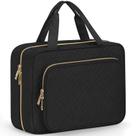 Bolsa de higiene Wedama para mulheres grande impermeável preta