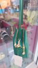 Bolsa de lado verde feminina Bolsa de lado verde feminina
