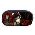 Bolsa de lápis Black Butlers Ciels Phantomhives Smiles Anime Bolsa de lápis Black Butlers Ciels Phantomhives Smiles Anime