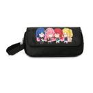 Bolsa de lápis Bocchis Rocks Gotohs Historis Anime Oxford 20,5x5,5x9,5cm