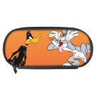 Bolsa de lápis Bugss Bunnys de poliéster impermeável de grande capacidade Bolsa de lápis Bugss Bunnys de poliéster impermeável de grande capacidade