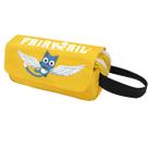 Bolsa de lápis Fairy Tail Happy Big Capacity Nylon impermeável