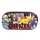 Bolsa de lápis Fairys Tails Natsu Lucy Cartoon Anime 21x10x5,5cm