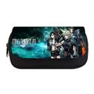 Bolsa de lápis Final Fantasy Clouds Strifes para crianças 22x11,5 x 10 cm