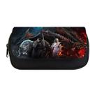 Bolsa de lápis Games of Thrones Daenerys Targaryens para crianças Bolsa de lápis Games of Thrones Daenerys Targaryens para crianças