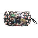 Bolsa de lápis Hunters Hunters Kurapica Cartoon Anime Canvas Bolsa de lápis Hunters Hunters Kurapica Cartoon Anime Canvas