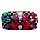 Bolsa de lápis Kakeguruis Anime Big Capacity Stationery 22x9x12cm