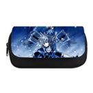 Bolsa de lápis Kingdom Hearts Sora Anime Caixa de lápis impermeável