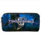 Bolsa de lápis Kingdoms Hearts Cartoon Anime em tela grande 22x11x5cm
