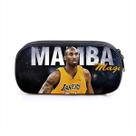 Bolsa de lápis Kobes Bryants Caixa de lápis Anime impermeável 20x5x10cm Bolsa de lápis Kobes Bryants Caixa de lápis Anime impermeável 20x5x10cm