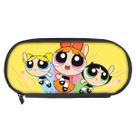 Bolsa de lápis Powerpuffs Girls Bubbles Blossoms Buttercups Bolsa de lápis Powerpuffs Girls Bubbles Blossoms Buttercups