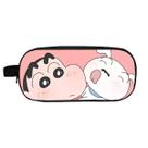 Bolsa de lápis Shins chans Anime Pencil Box Big Capacity Bolsa de lápis Shins chans Anime Pencil Box Big Capacity