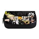 Bolsa de lápis Souls Eaters Makas Albarns Caixa de lápis anime