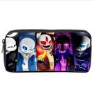 Bolsa de lápis Undertales Sans Big Capacity Oxford Waterproof
