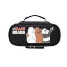 Bolsa de lápis We Bare Bears de poliéster de grande capacidade à prova d'água