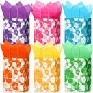 Bolsa de lembrancinhas Teling Hibiscus com tema havaiano, 36 unidades