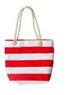 Bolsa De Lona Com Alça De Corda Sacola De Praia Listrado