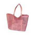 Bolsa De Lona Leve E De Grande Capacidade Para Praia, Deslocamento E Compras Bolsa De Lona Leve E De Grande Capacidade Para Praia, Deslocamento E Compras