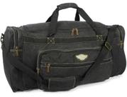 Bolsa de lona reforçada 80L preto SA-0137 Bolsa de lona reforçada 80L preto SA-0137